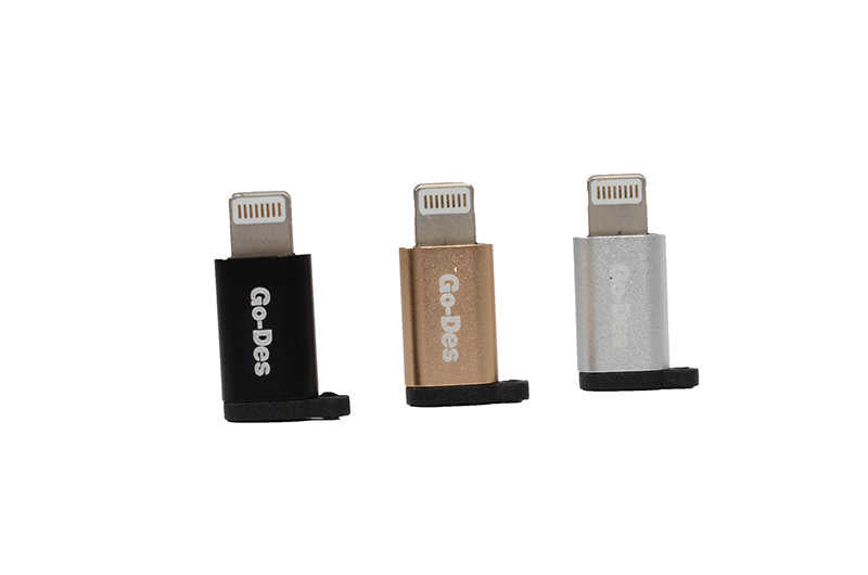Go Des GD-CT02 Micro USB To Lightning Çevirici - 2 Go Des GD-CT02 Micro USB To Lightning Çevirici - 2